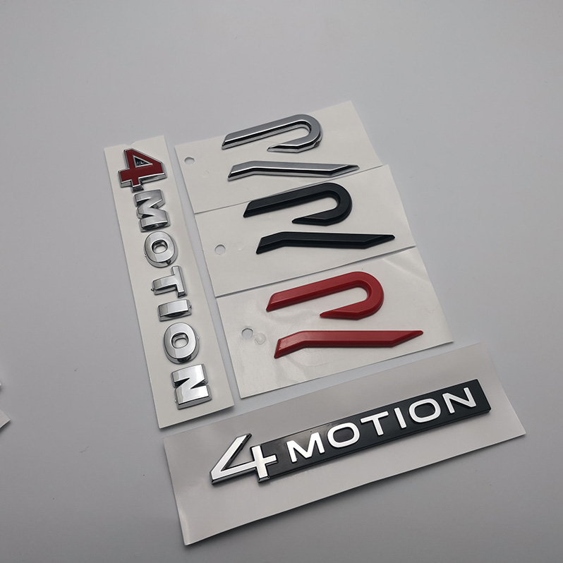 适用于大众R车标贴高尔夫8迈腾凌度CC后尾r字母车贴4motion四驱标