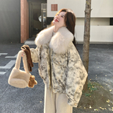 【现货】数据好大毛领白鸭绒羽绒服P295-K428，女装羽绒服，浙宝128A