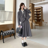 【现货】数据好学院风西装两件套P185-K298，女装套装/套裙，浙宝128A