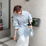 【现货】主推风衣外套收腰显瘦P160-K258，女装风衣，浙宝128A