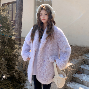 【现货】数据好皮毛一体外套P200-K298图片