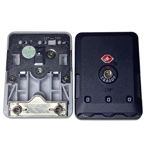 TSA16138C海关锁 铝框箱密码扣锁 出国安检海关锁 坚固耐用TSA007