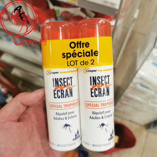 法国insectecran防蚊75ml防蚊