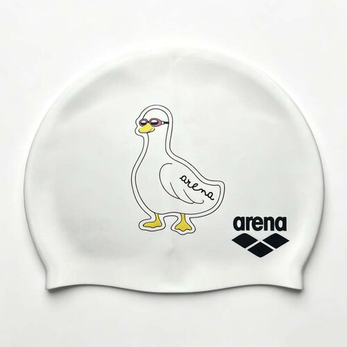 arena硅胶泳帽新款时尚卡通男女通用防水游泳帽高弹加大游泳帽