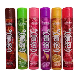 欢乐猴冒泡压片糖果可乐味雪碧味柠檬汽水硬糖8090怀旧解馋小零食