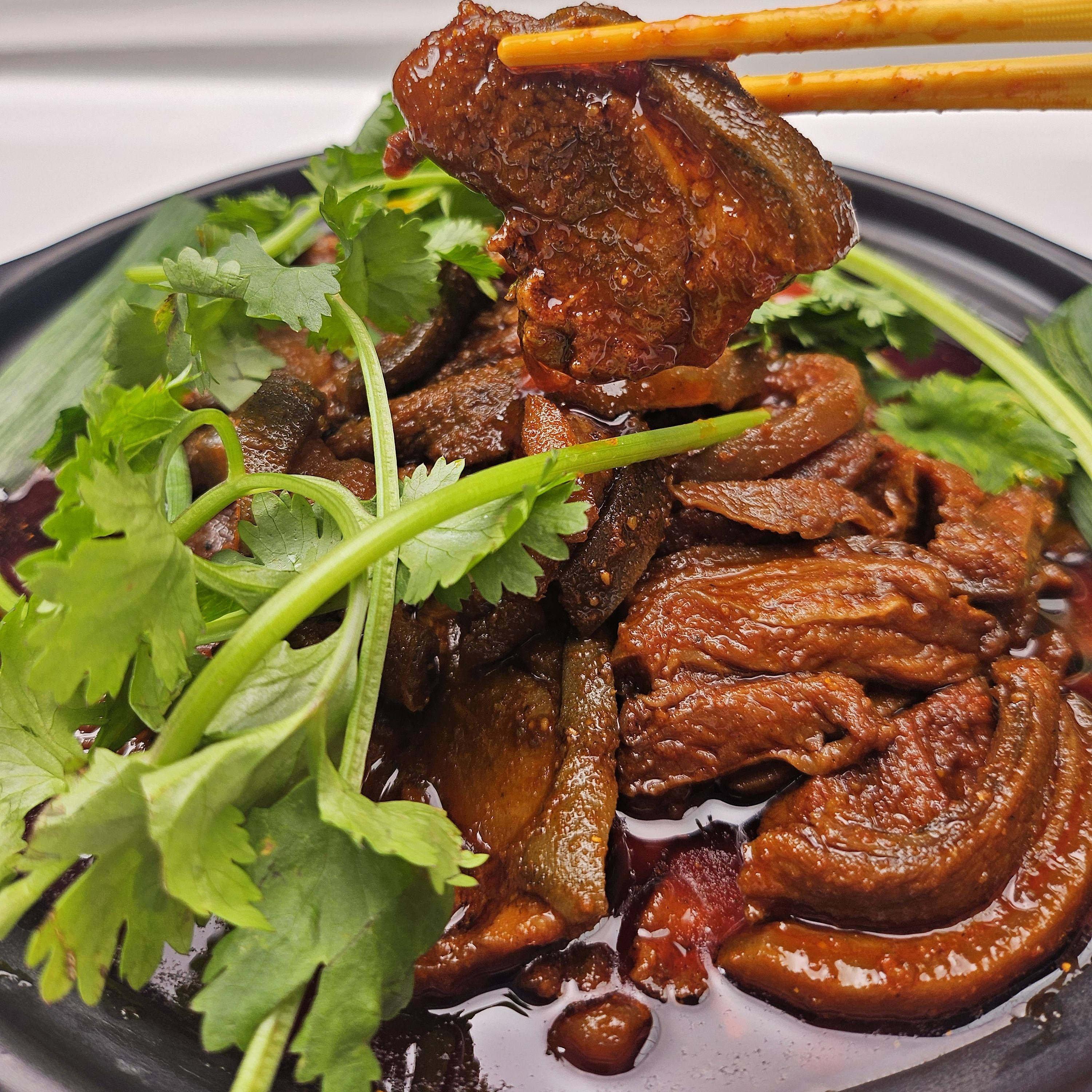 贵州特产遵义马临红汤羊肉火锅500g习水带皮羊肉
