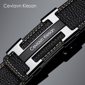 牛皮男士 带 中年商务西裤 皮带男真皮自动扣软面正装 腰带男潮流韩版