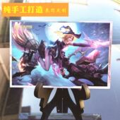 戈娅王者手游戏周边纪念礼品水晶玻璃照片桌面摆件男友女生日礼物