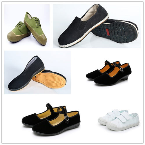 百搭布鞋八路军红军青年装表演服