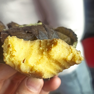 四川桐子叶粑粑苞谷粑粑新鲜嫩玉米浆现做包谷馍馍达州酱粑三角粑