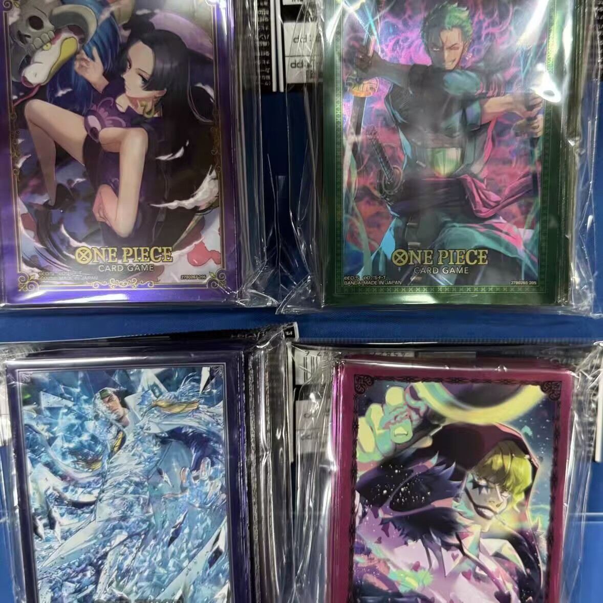 OPCG海贼王航海王官方卡套第11期现货70张库赞女帝索隆柯拉松