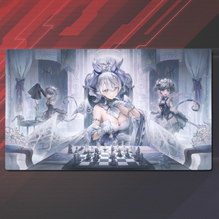 游戏王卡垫白银城拉比林斯卡牌垫游戏王单人垫子定制YGOplaymat