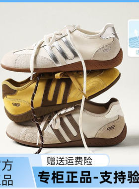 国内专柜正品2026夏款百丽赛车德训鞋圆头平跟休闲女鞋E2L4 E2L4D