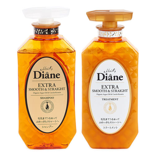 Moist Diane 优惠套装香水贵油顺直柔滑洗发护发套装护发素进口版