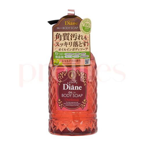 Moist Diane美肌贵油沐浴露白葡萄酒香500ml男女通用护发素瓶装版