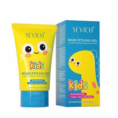 香港进口Sevich 儿童温和头发造型啫喱发胶125ml发胶天然无刺激性