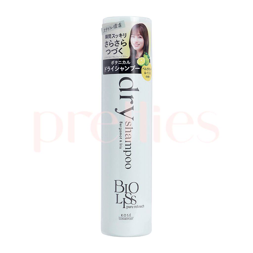 KOSÉBioliss Pure Retouch免冲水干洗发喷雾95g佛手柑鸢尾花香绿