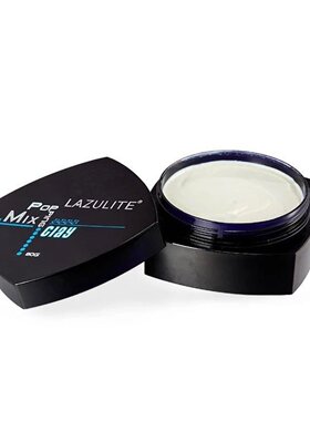 进口LAZULITE哑光造型发泥80g无光泽度哑身超水溶性配方容易清洗