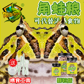 REP SHOP角蛙粮绿角黄金霸王蝴蝶角蛙粮南瓜草莓角蛙食物非SUDO