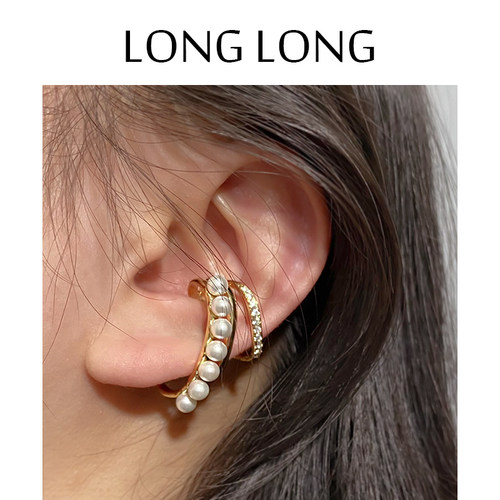 高级感法式耳骨夹无痛冷淡风