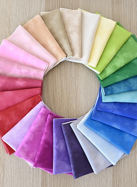 7折 日本进口vancet晕染布 手工拼布布料DIY棉布 1/4码 B87422Z-1