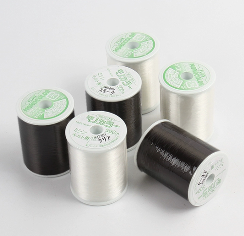 日本进口(FUJIX)富士克超细手工缝纫用手缝线透明线/隐形线 500米