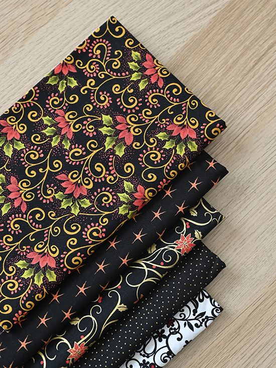 特价 进口拼布布料 美国印花布 手工DIY棉布 5色组  0620-1