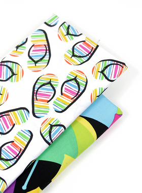 7折特价 手工DIY棉布/进口拼布布料/美国印花布 170304-6