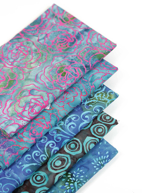 6折特价 手工DIY棉布/进口拼布布艺布料/美国手染布 170415-1