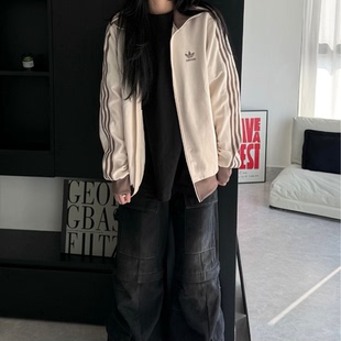 Adidas阿迪达斯三叶草2025夏新款复古运动外套夹克 JP2521 JP2522