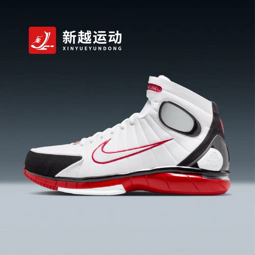 NIKE耐克 Air Zoom Huarache 2K4复古百搭高帮篮球鞋IV3782-100