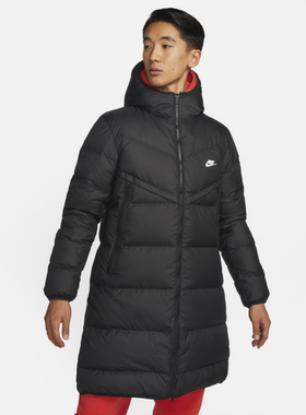 NIKE耐克男子长款羽绒服TORM-FIT 防泼水新款保暖外套DV1134-010