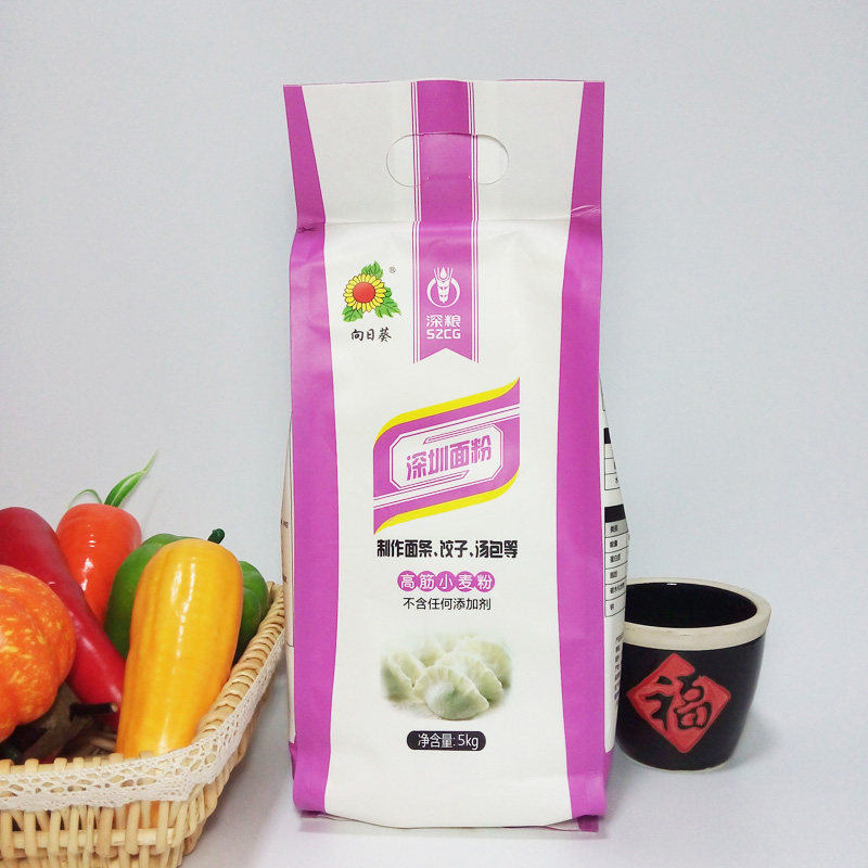高筋小麦粉5kg面条烘焙原料