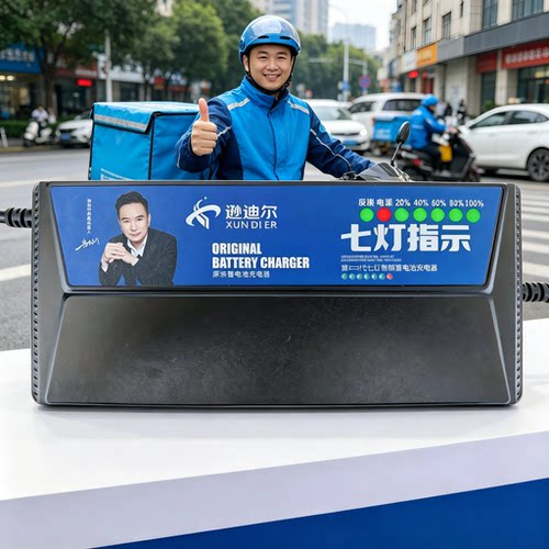 【48V40Ah45Ah】电动车充电器铅酸电池电瓶车三轮车四轮智能通用