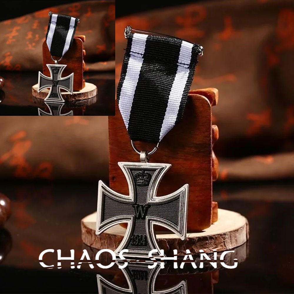 战争铁十字型勋章德国徽章胸针