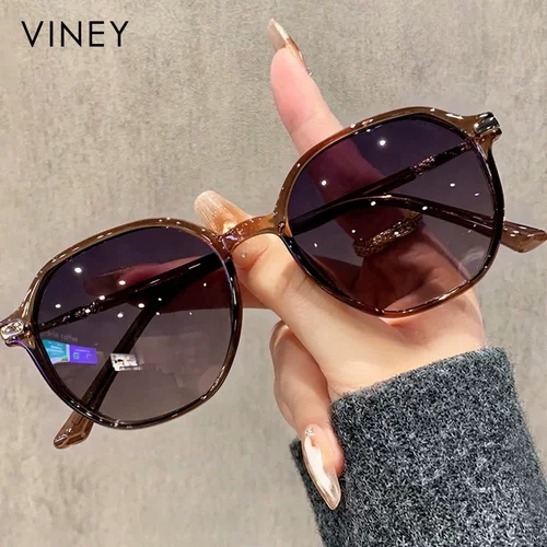 Viney墨镜女款2026新款防紫外线偏光太阳镜高级感显脸小气质眼镜