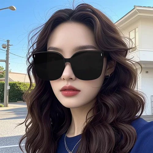 Viney墨镜女2026新款夏季太阳镜高级感防紫外线防晒大脸显瘦眼镜