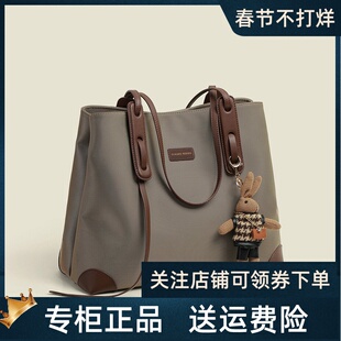 Viney托特包包女式2026新款女包秋冬大容量单肩牛津布通勤帆布包