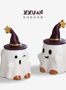 创意马克杯送女生生日礼物搞怪幽灵杯子送男朋友实用杯子伴手礼