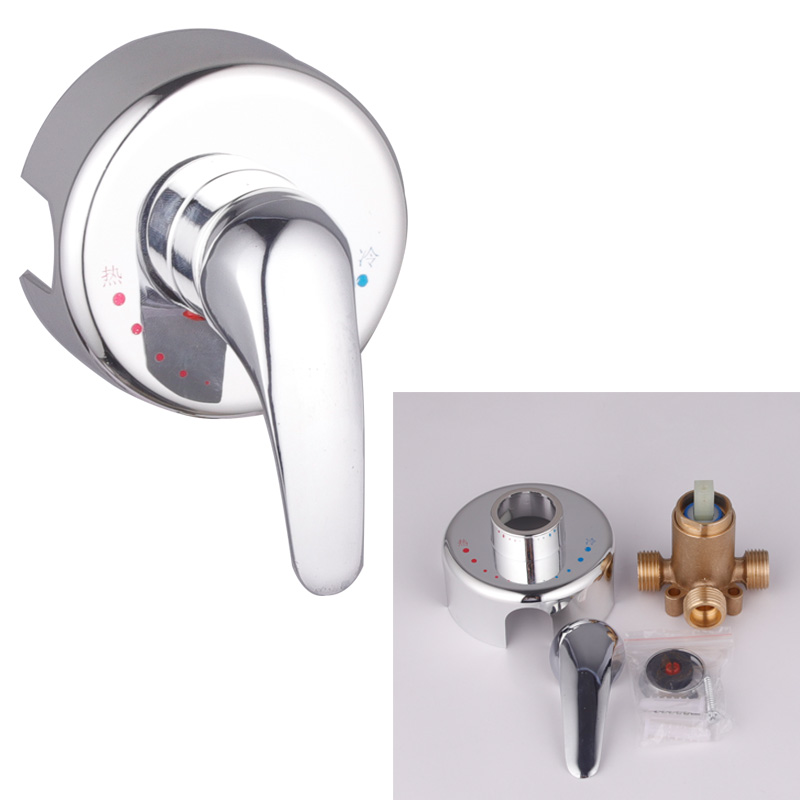 通用型电热水器贴墙式阀门混水阀