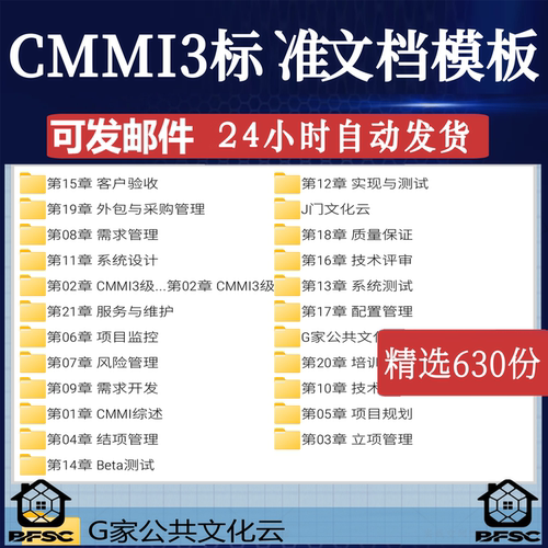 CMMI3标准文档模板项目管理规范规划bh需求配置立项软件系统