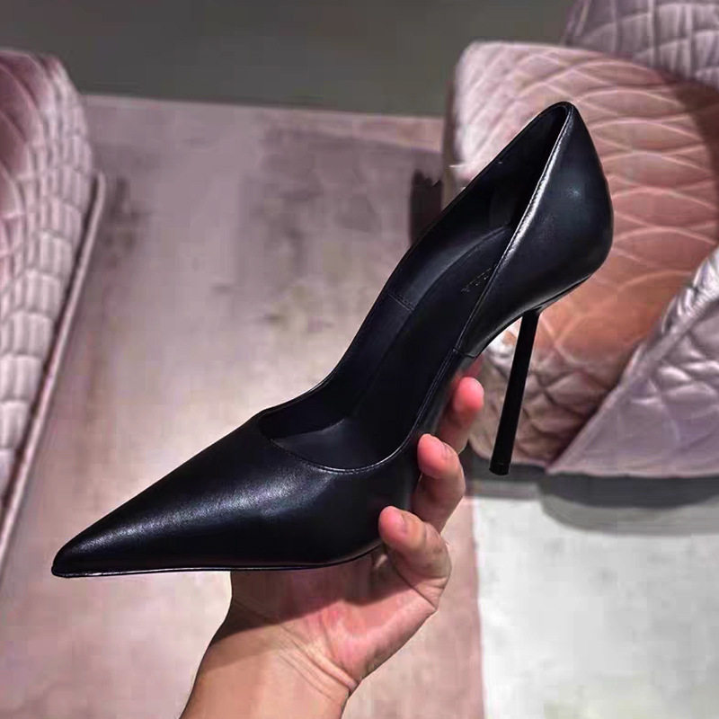2026秋季新款黑色高跟鞋女细跟气质百搭工作鞋法式小细跟单鞋女,女鞋,浅口单鞋,淘宝优惠券,粉丝福利购,淘宝优惠卷