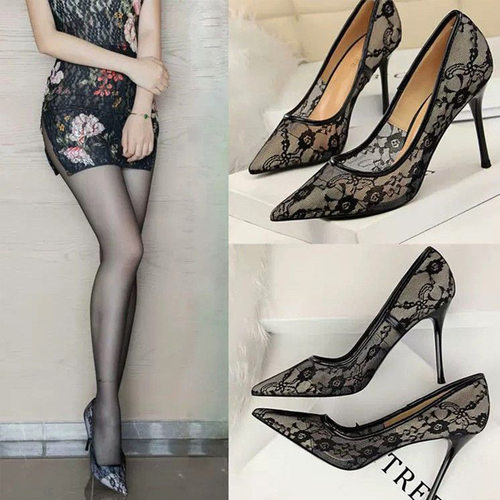 2026性感性感风美式高跟鞋超细超