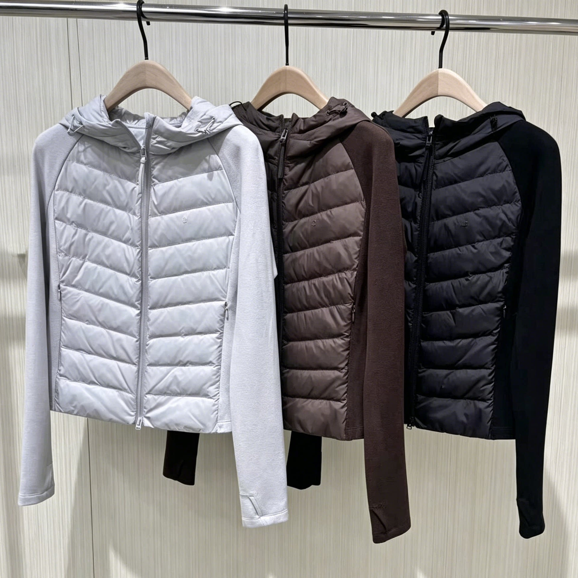 【active系列】MO羽绒服2026冬新品90鹅绒轻薄假两件MBF4EIN020