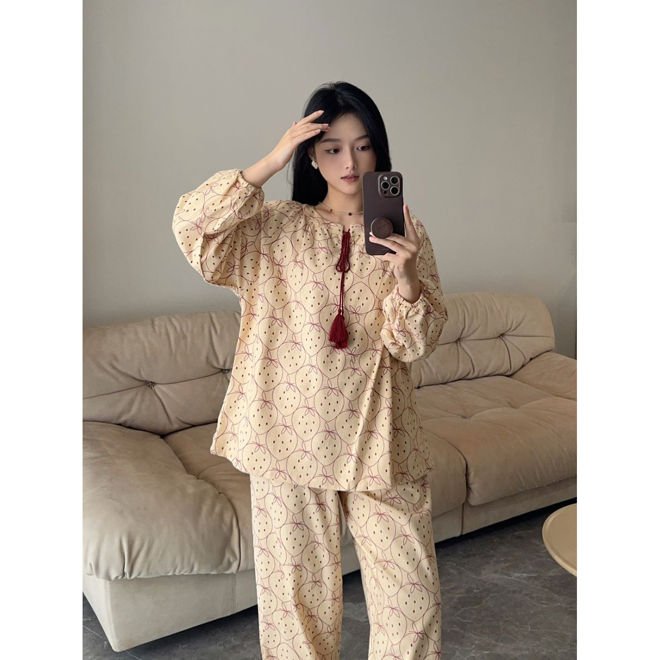 高品质超舒适纯棉睡衣套装