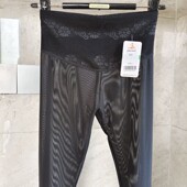 夏秋维宾610高腰收腹单层网纱踩脚女打底裤 防勾丝显瘦外穿 袜薄款