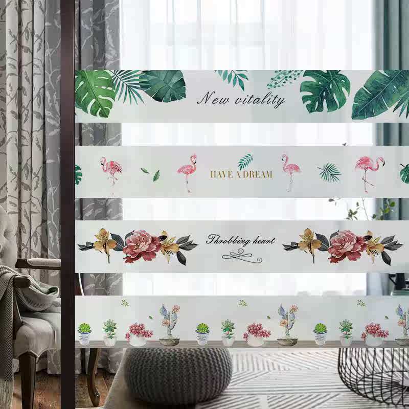 防撞玻璃贴纸装饰阳台幼儿园厨房门贴花大门玻璃门腰线窗户贴纸在类目 家居饰品, 贴饰, 瓷砖/玻璃贴中 - 来自Buy2taobao.com提供专业的淘宝代购服务