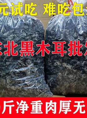 东北黑木耳干货商用批发新货特产正宗农特产非特级秋木耳小碗耳
