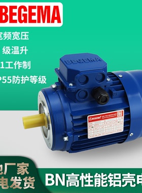 南京供应BEGEMA&MOTOVARIO TS1724BN71B4-0.37KW闽东德东铝壳电机