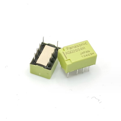 原装松下继电器AGQ2004H/AGQ20012/AGQ20024两组转换2A8脚超小型